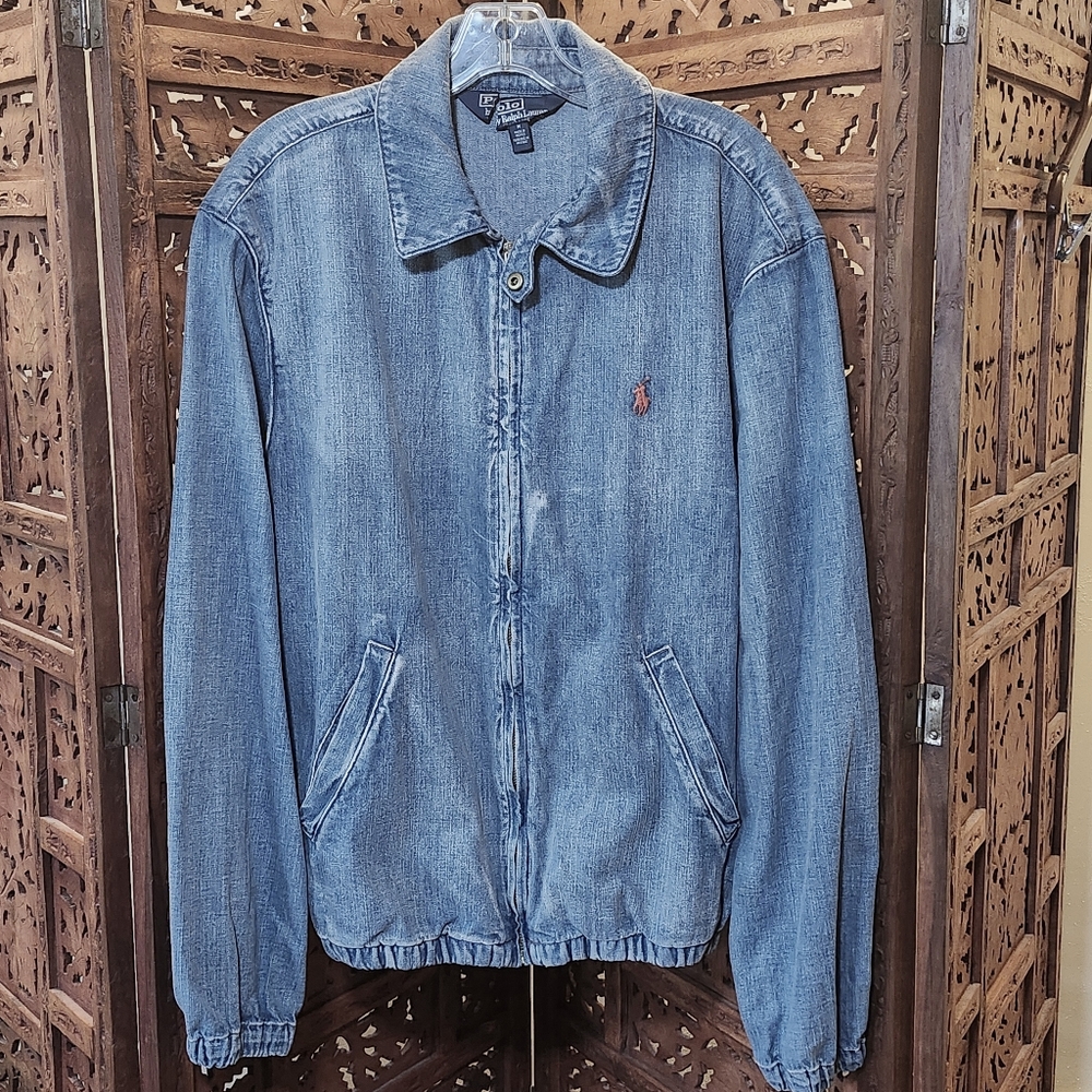 Polo by Ralph Lauren Men's Bayport Indigo-Dyed Denim Jacket